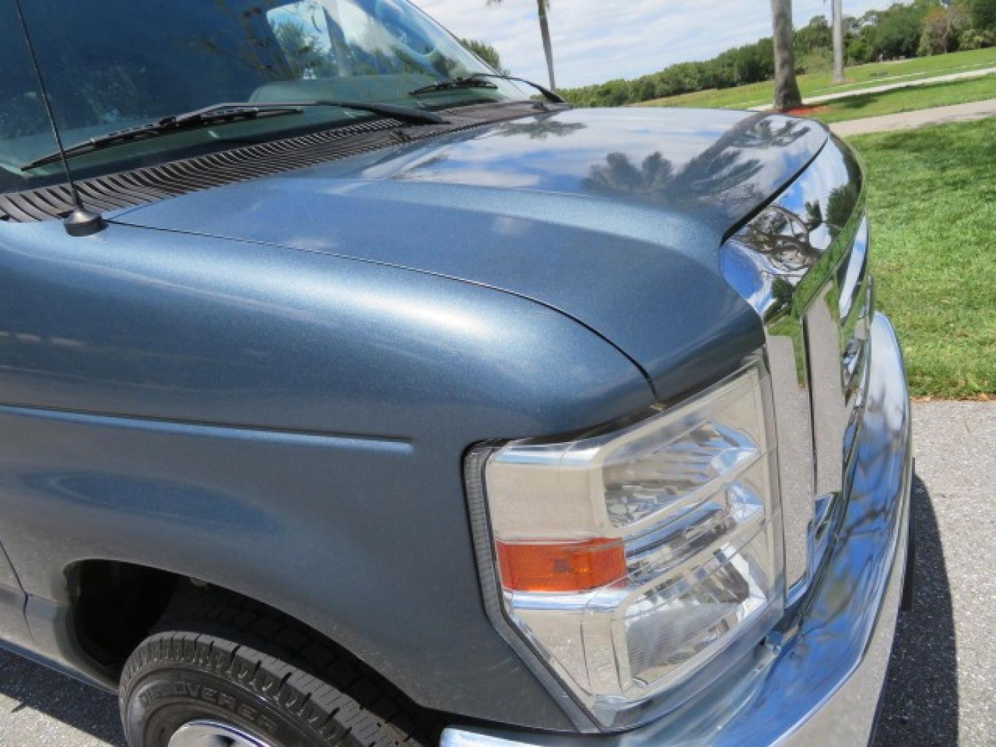 2013 Dark Blue /Gray Ford E-Series Wagon XLT (1FMNE1BW4DD) with an 4.6L V8 engine, Automatic transmission, located at 4301 Oak Circle #19, Boca Raton, FL, 33431, (954) 561-2499, 26.388861, -80.084038 - You are looking at a Gorgeous 2013 Ford E150 XLT Handicap Wheelchair Conversion Van with 22K Original Miles, Tie Down System, Power Electric VMI Side Entry Wheelchair Lift, Back Up Camera, Factory Navigation and Much Much More. This van is Awesome. This is a Nice Rust Free Van with a Clean Carfax, C - Photo#26